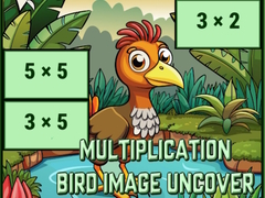 leikur  Multiplication Bird Image Uncover