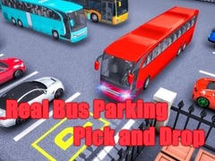 leikur Real Bus Parking Pick and Drop