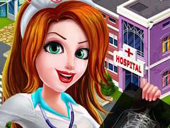 leikur Nurse Girl Dress Up Hospital