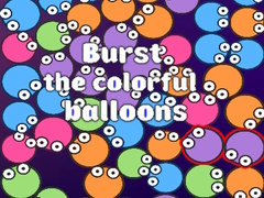 leikur Burst the Colorful Balloons