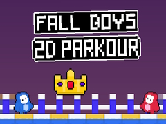 leikur Fall Boys 2D Parkour