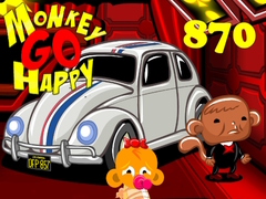 leikur Monkey Go Happy Stage 870