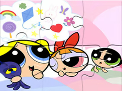 leikur Jigsaw Puzzle: Powerpuff Girls Sweet Dream