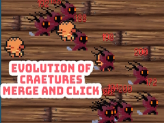 leikur Evolution of Craetures Merge and Click