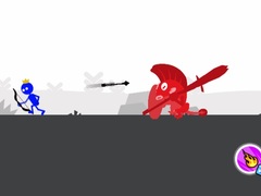 leikur Red And Blue - Stickman Spy Puzzles 
