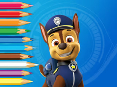leikur Coloring Book: Paw Patrol Chase