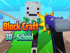 leikur Block Craft 3D - School