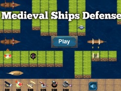 leikur Medieval Ships Defense