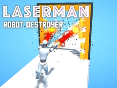 leikur LaserMan Robot Destroyer