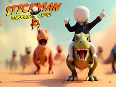 leikur Stickman Dinosaur arena