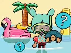 leikur Kids Quiz: Animal In Water