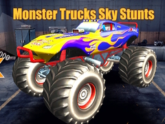 leikur Monster Trucks Sky Stunts
