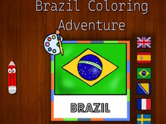 leikur Brazil Coloring Adventure