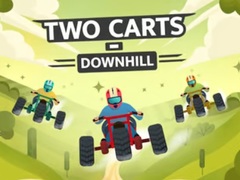 leikur Two Carts Downhill
