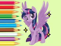 leikur Coloring Book: Twilight Sparkle