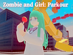 leikur Zombie and Girl: Parkour