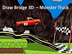 leikur Draw Bridge 3D  – Monster Truck