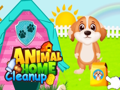 leikur Animal Home Cleanup