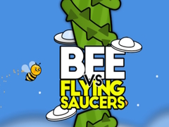 leikur Bee vs flying saucers