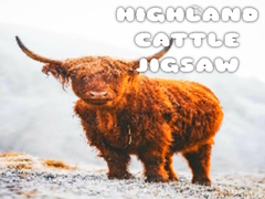 leikur Highland Cattle Jigsaw