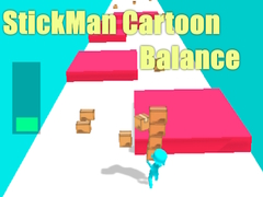 leikur StickMan Cartoon Balance
