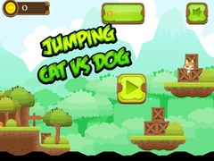leikur Jumping Cat Vs Dog