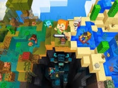 leikur Pictures by Numbers: Nubik and Mobs Mine