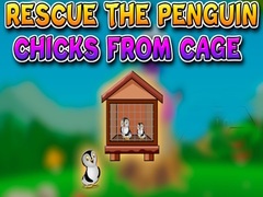 leikur Rescue the Penguin Chicks from Cage