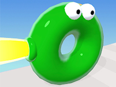 leikur Bouncy Blob Race: Obstacle Course