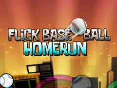 leikur Flick Baseball Super Homerun