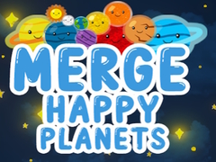 leikur Merge Happy Planets