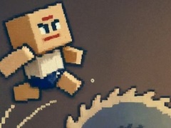 leikur Cubeman Saw Escape