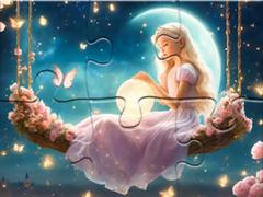 leikur Jigsaw Puzzle: Moon Fairy