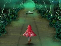 leikur Cerise Hood Run Through the Woods