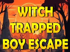 leikur Witch Trapped Boy Escape