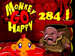 leikur Monkey Go Happy Stage 284