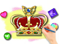 leikur Coloring Book: Royal Crown