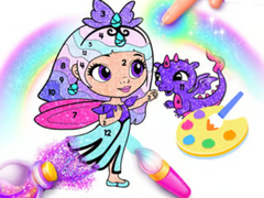 leikur Coloring Book: Shiny Princess