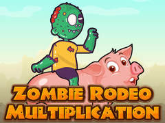 leikur Zombie Rodeo Multiplication