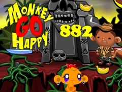 leikur Monkey Go Happy Stage 882
