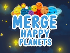 leikur Merge Happy Planets