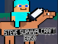 leikur Steve SurvivalCraft Easy