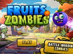 leikur Fruits vs Zombies