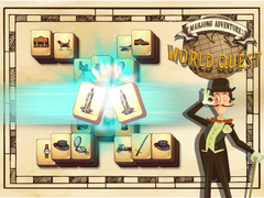 leikur Mahjong Adventure: World Quest