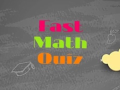 leikur Fast Math Quiz