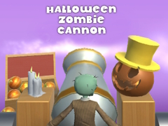 leikur Halloween Zombie Cannon