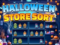 leikur Halloween Store Sort