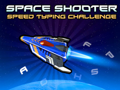 leikur Space Shooter: Speed Typing Challenge