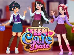 leikur Teen Cafe Date