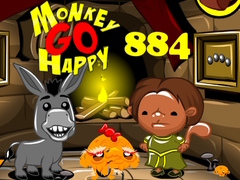 leikur Monkey Go Happy Stage 884